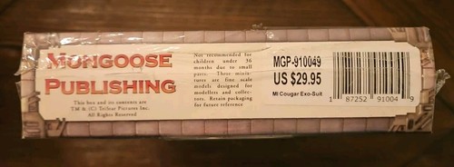 Mongoose Starship Troopers Cougar Exo-Suits 4x Mobile Infantry Miniatures OOP - Picture 4 of 4