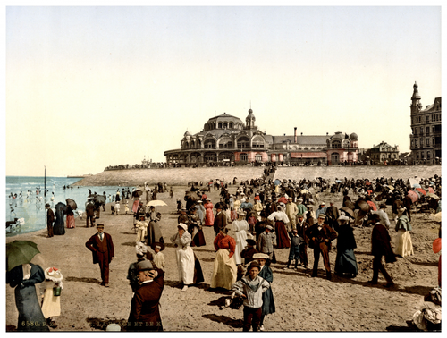 Photochromie Vintage De Vigo (Espagne) - Circa 1898 - Format 17x45,5 Cm - Tirage Original
