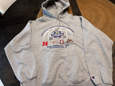 VOLLEYBALL CHAMPIONSHIP COLUMBUS SWEATSHIRT WOMENS SZ M 2016 NCAA Division 1 