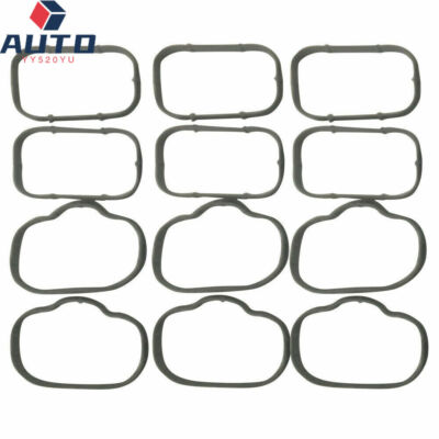 12PCS Intake Manifold & Plenum Gaskets For Dodge Challenger Jeep