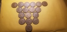 Canada Complete Yearwise Set Of 17 King George VI Era Small Cents 1937 To 1952.