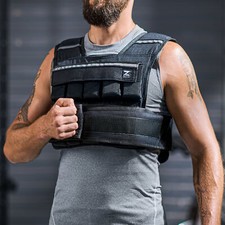 30LB ZELUS Adjustable Weight Vest Weighted Vest for Running Home Gym Workout