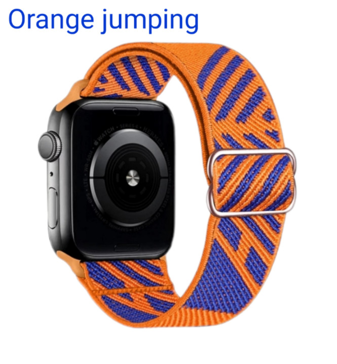 Orange jumping