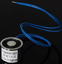 Electromagnet 11 LB DC 12V Holding Electromagnet Lift Magnet Electric Motor