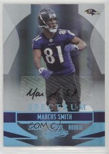 2008 Playoff Absolute Memorabilia Rookie Spectrum Platinum 1/1 Marcus Smith 7fb