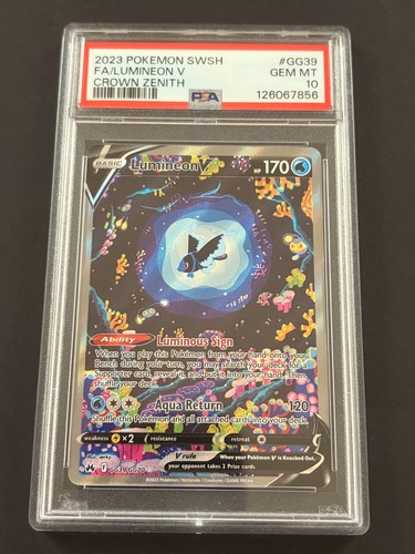 Lumineon V graded PSA 10 for sale on eBay