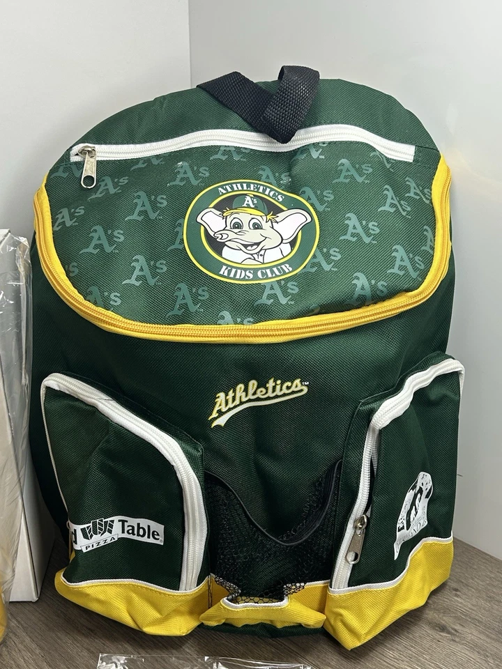 Mochila Oakland A's Kids Club con cordón y botella de agua reutilizable ¡Nueva! Foto 2 de 4