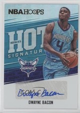 2017-18 Panini NBA Hoops Hot Signatures Rookies Dwayne Bacon #HSR-DB Auto 5l1