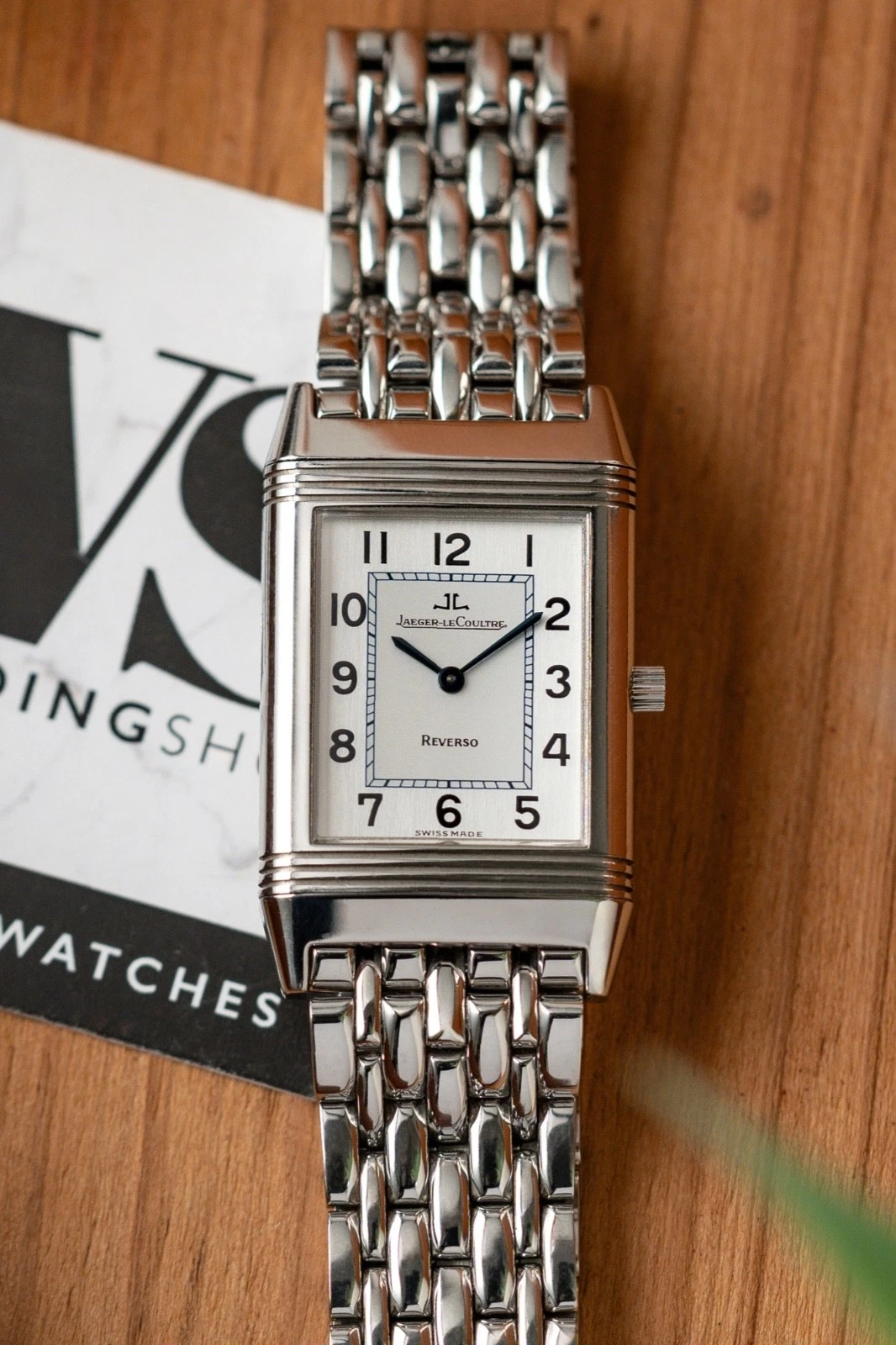 Jaeger LeCoultre — Jaeger-LeCoultre Reverso Classique, ref. 250.8.86, hand-wound, full set