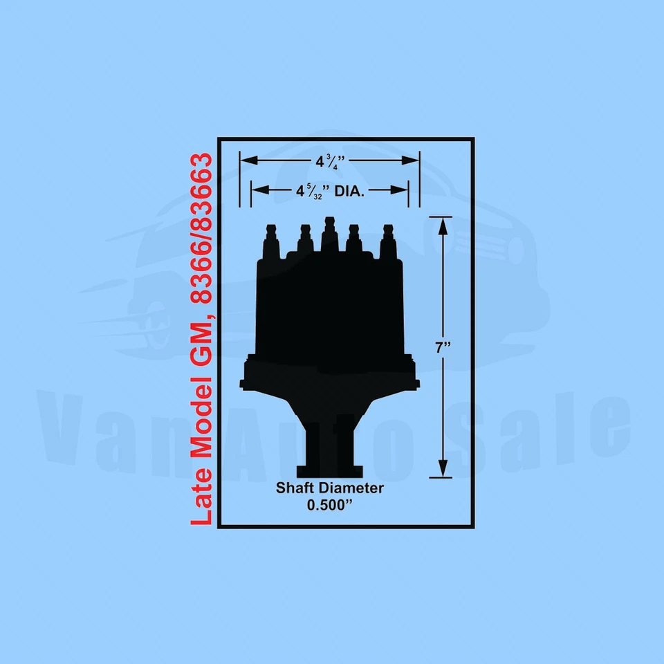 Distribuidor MSD para Chevrolet R3500 1989-1991 Foto 3 de 3