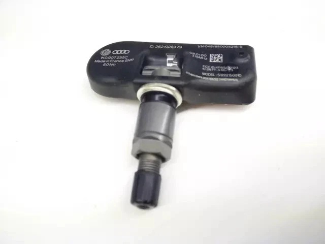Sensor de sistema de monitoreo de presión de neumáticos (TPMS) genuino Audi 1K0-907-253-D Foto 3 de 4