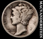 1927-D Silver Mercury Dime - Scarce  Better Date  No Reserve  #K1535