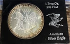 1988 American Eagle 1 oz Silver (Brilliant Uncirculated) Toning !!!!