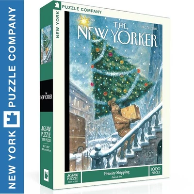 PRIORITY SHIPPING New York Puzzle Company 1000 Teile zufälliger Schnitt Puzzle NPZNY2063
