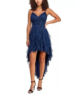 pear culture Juniors' Ruffled High-Low Dress size 5/6 $149 