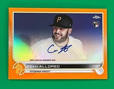 2022 Topps Chrome Update CAM ALLDRED Orange Refractor /25 Auto