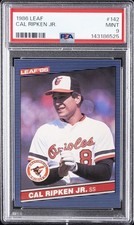 1986 LEAF #142 CAL RIPKEN JR. PSA 9