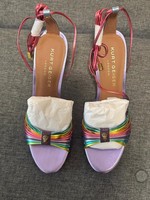 Kurt Geiger London Pierra Platform Sandals EU 40 – Rainbow Metallic, RRP £169