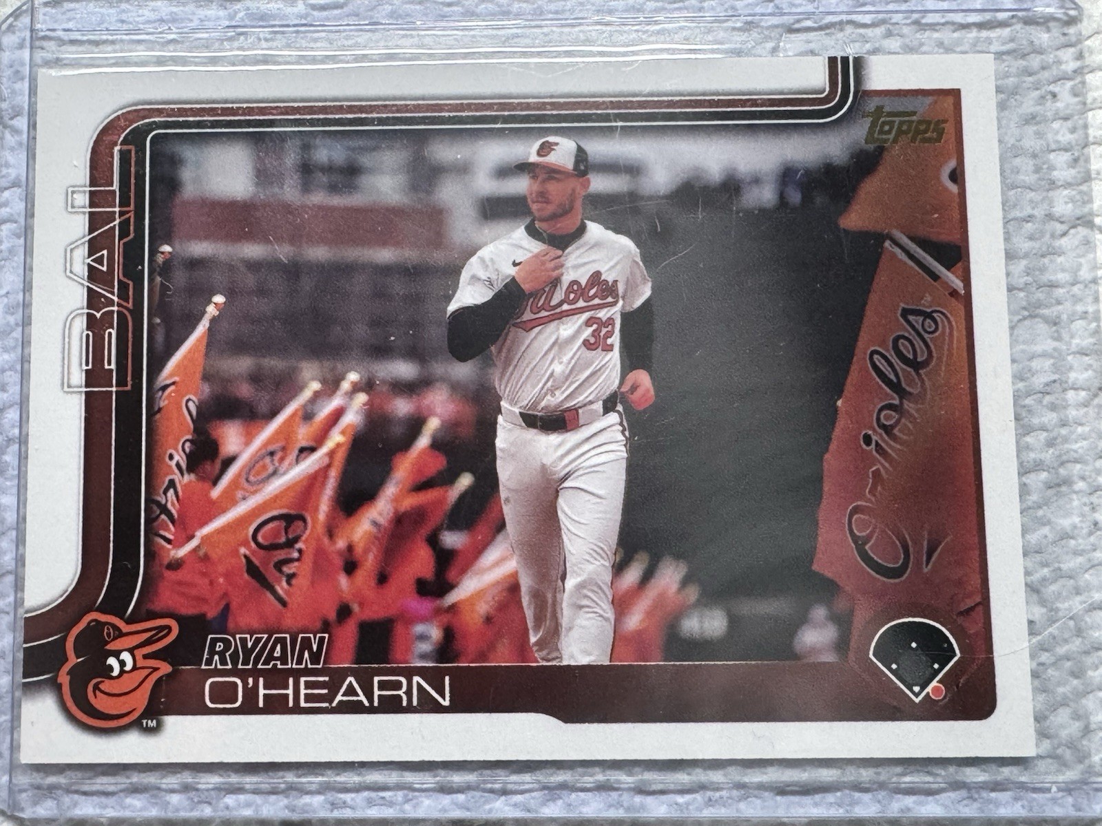 2025 Topps Ryan O'Hearn Golden Mirror Variation #114 SSP Rare Orioles