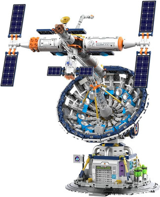 Space Radio Telescope Building Blocks Set - 1053 Pcs Gift for Space Lovers