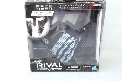 NERF Rival Phantom Corps Face Mask Precision Battling Adjustable Breathable Look