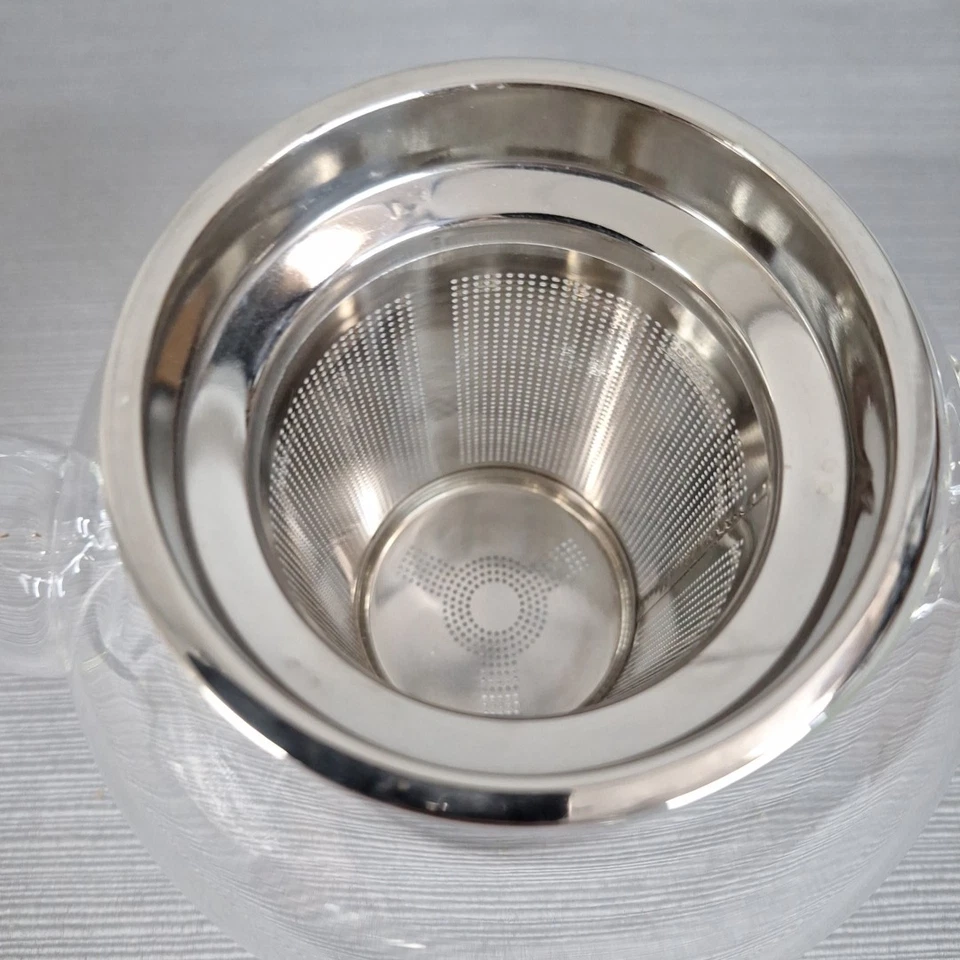 Infused-tech 1000ml Borosilicate Glass Teapot Stainless Filter & Lid NEW in Box - Image 4 of 4