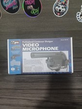 Vidpro XM-40 Condenser Shotgun Video Microphone with Fuzzy Windbuster