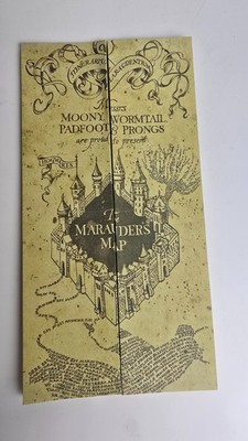  ️ Harry Potter Marauders Map   Karte der Rumtreiber, Deko für Fans