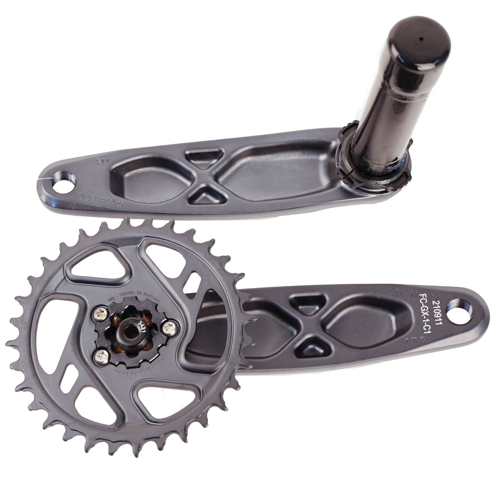 SRAM GX Eagle Crankset / Boost 148 / DUB / 12-Speed / 52mm CL / 175mm / 32T