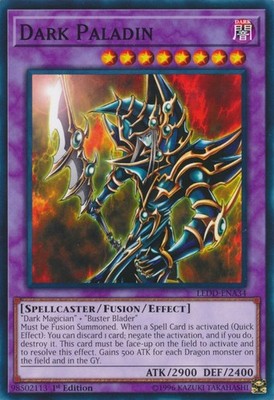 Dark Paladin - LEDD-ENA34 - Common - 1st Edition - Near Mint