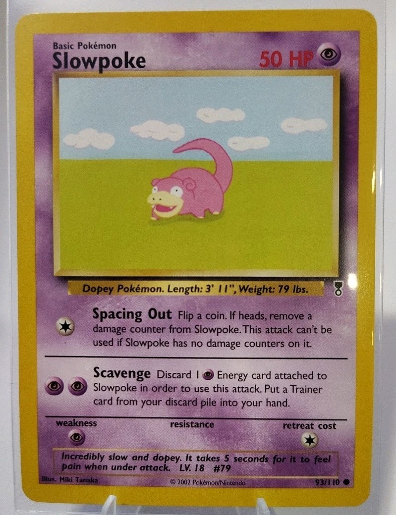 Slowpoke - 93/110 Pokemon - Legendary Collection NM
