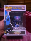 Funko Pop Pokémon Lucario Pearlescent Pokemon Center Exclusive