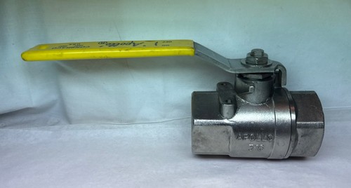 Apollo 1 1/2 Shut Off Ball Valve 316 Stainless Steel 1500 WOG Full Flow Plumbing