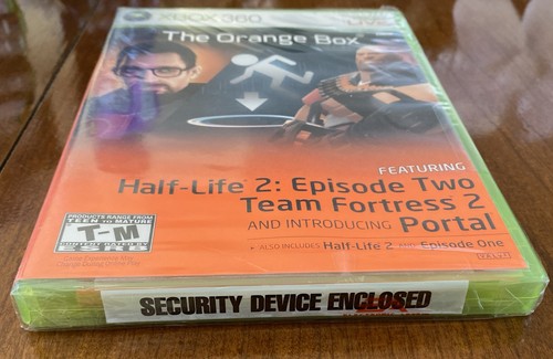 THE ORANGE BOX  XBox 360 Half Life 2 Portal Team Fortress 2 New & Factory Sealed - Picture 4 of 8