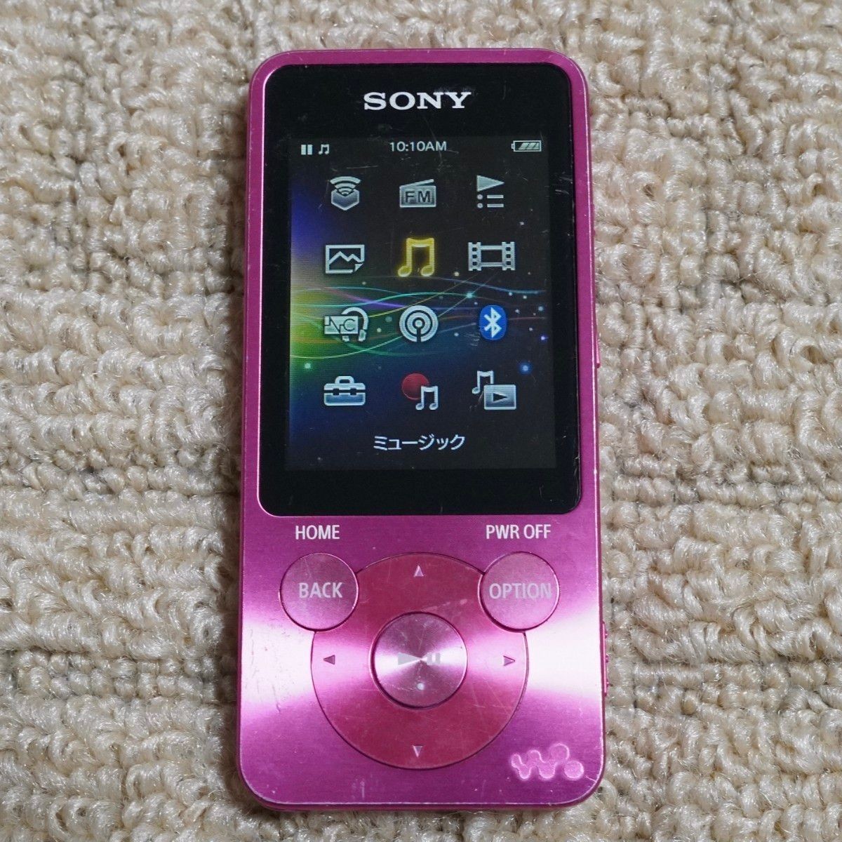 Sony NW-S14 8GB Bluetooth Walkman MP3 Audio Player Pink Tested