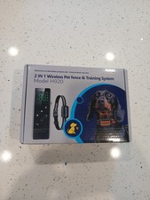2 In 1 Wireless Pet Fence  Training System Model H920