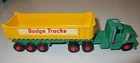 LESNEY/MATCHBOX KING SIZE DODGE TRACTOR #K-16,W/-WK-16 FRUSHAUF TIPPER