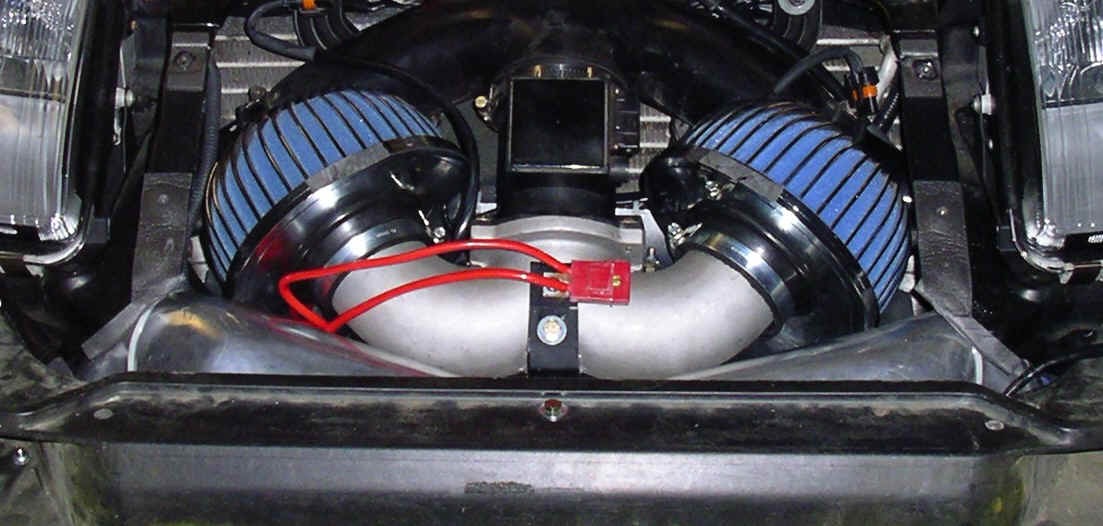 Fit Nissan Fairlady Z32 300ZX Twin Turbo Dual Air Intake Induction