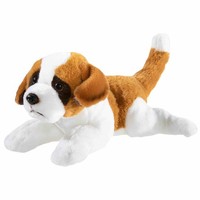 Heunec Puppy Bernhardiner Liegend, Kuscheltier, PlüSchtier, Stofftier, 30 Cm