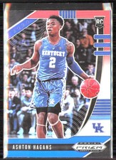 2020 Panini Prizm Draft Picks Collegiate #39 Ashton Hagans Red White and Blue