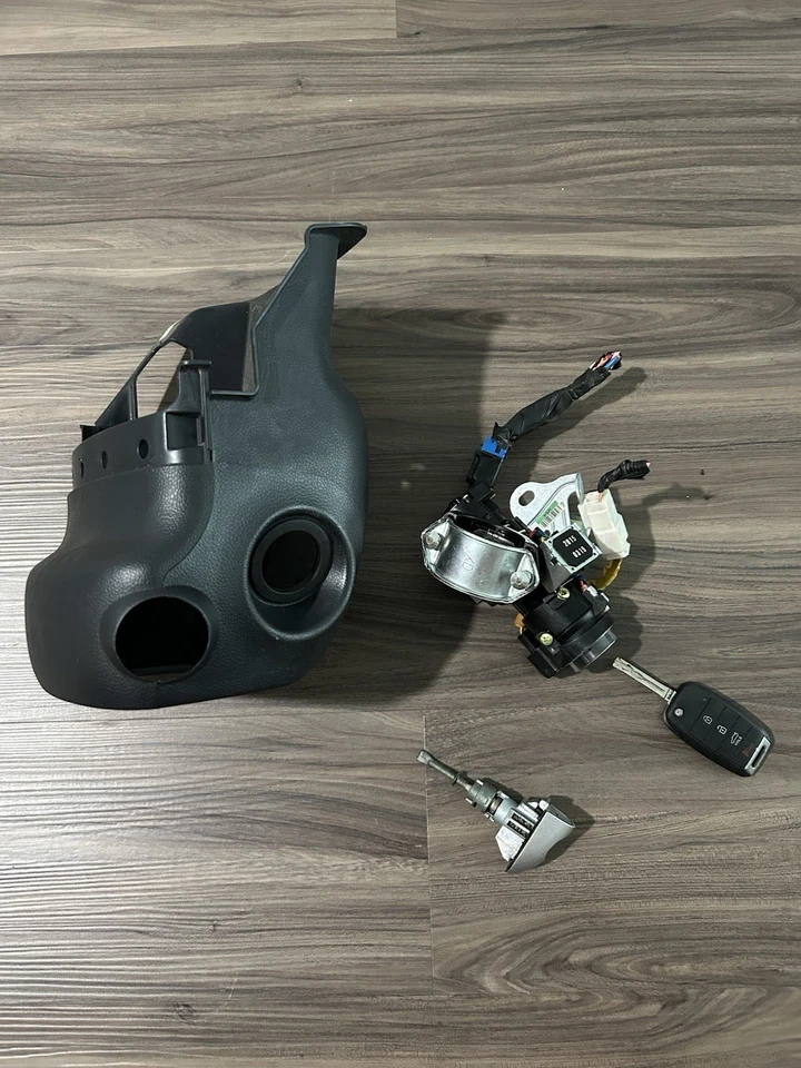 Juego de cerradura de puerta de moldura de columna de dirección llave interruptor interruptor interruptor de encendido Kia Rio 2012-2017 Foto 2 de 4