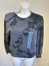 New Member's Mark Womens Tie Dye Relaxed Sweatshirt Size L