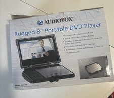 Audiovox Portable DVD Player Rugged 8  Model Pvs3780 New In Box