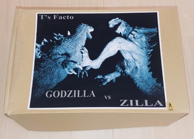 Resin Cast Kit Figure Toho T's Facto Godzilla vs Zilla by Takashi