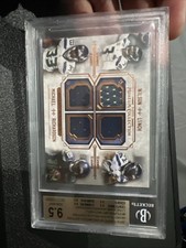 Topps Museum Collection 2014 Russell Wilson, Marshawn Lynch /50 Seahawks patch