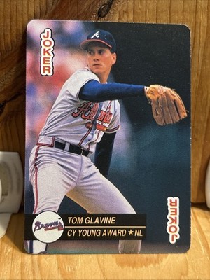 1992. Baseball Aces Playing Cards TOM GLAVINE . #JOKER . FT4