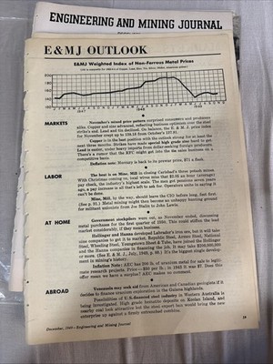 Engineering and Mining Journal Issue December, 1949