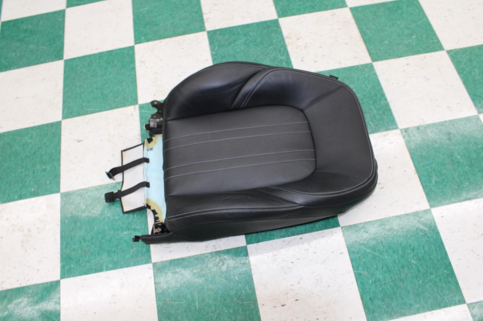 ⚠️NOTE⚠️ 14-17 Ghibli Black Leather Front Passenger RH RF Seat Upper Cushion OEM