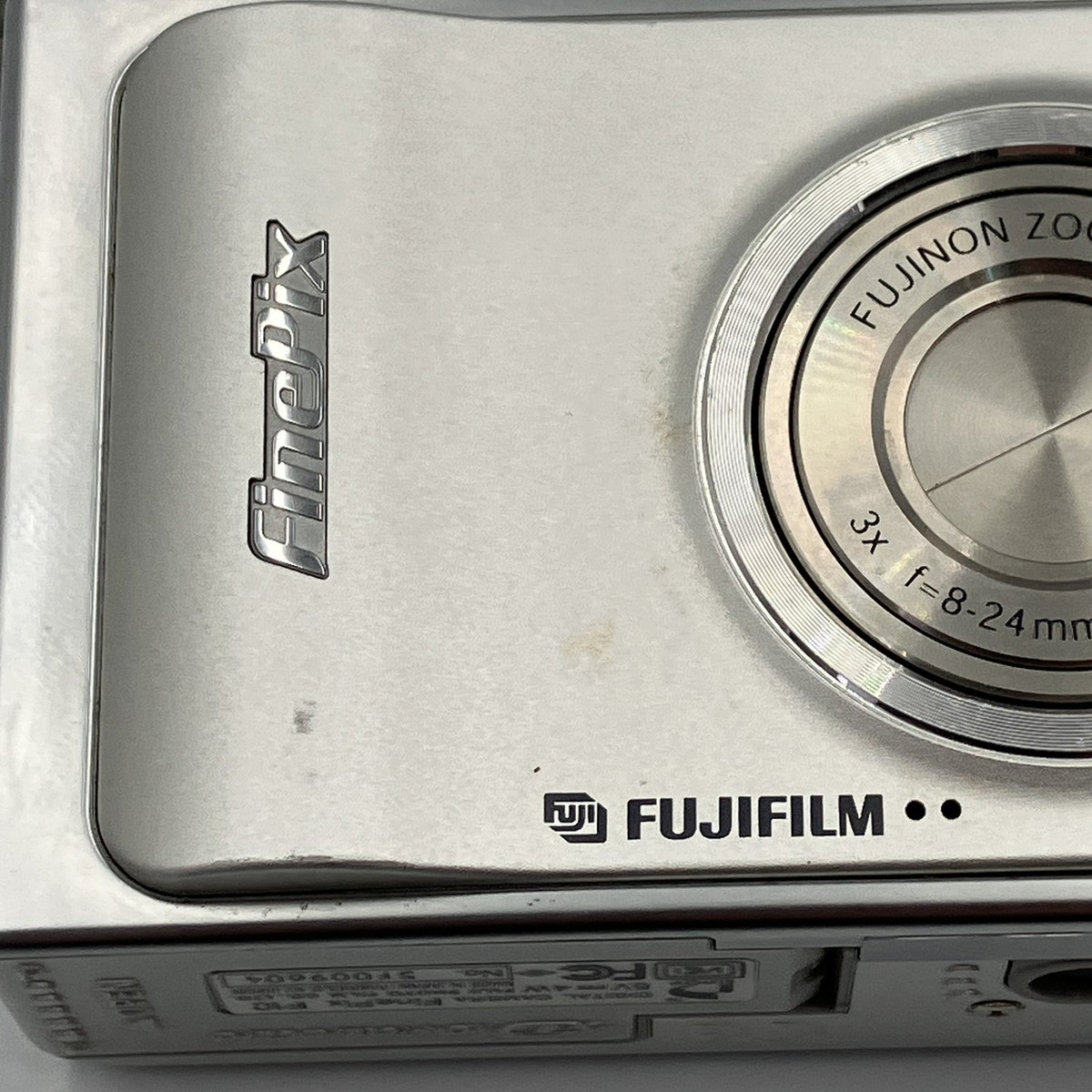 Fujifilm FinePix F Series F10 6.3MP Digital Camera - Silver for