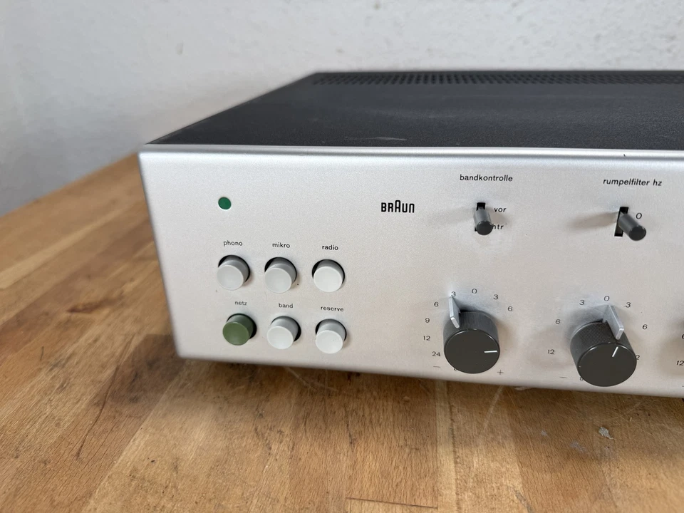Braun CSV500 I Verstärker I Dieter Rams I Studio Serie I Vintage HiFi I 1960s - Bild 3 von 4